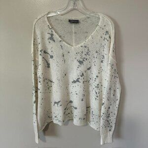 Wooden Ships by Paola Buendia soft knit V-Neck Sweater